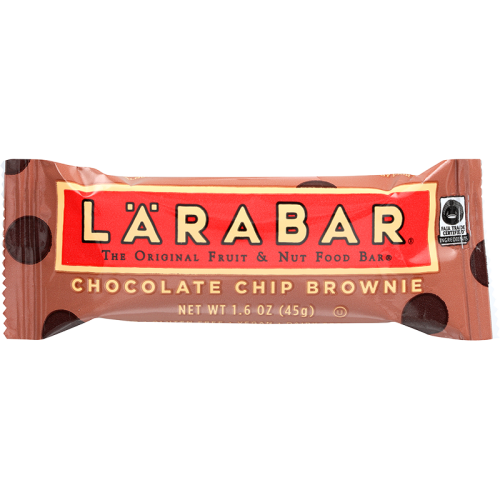 LaraBar Chocolate Chip Brownie Bar, 1.6 oz
 | Pack of 16 - PlantX US