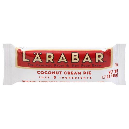 LaraBar Fruit & Nut Bar, Coconut Cream Pie - 1.7 Oz
 | Pack of 16 - PlantX US