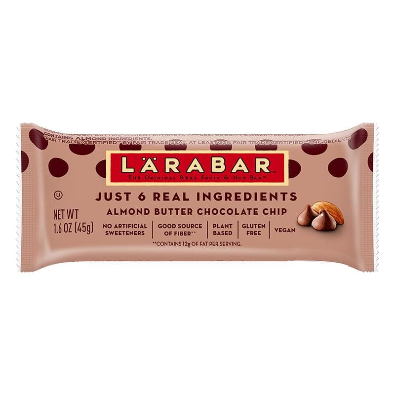 Larabar - Almond Butter Chocolate Chip, 1.6 oz | Pack of 16