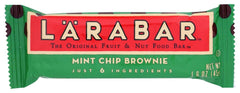 Larabar - Mint Chip Brownie Fruit & Nut Bars, 1.6 Oz | Pack of 16