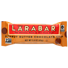 Larabar Energy Bar Peanut Butter Chocolate Chip - 1.6 Oz
 | Pack of 16 - PlantX US