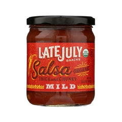 Late July Snacks - Organic Salsa Mild - front