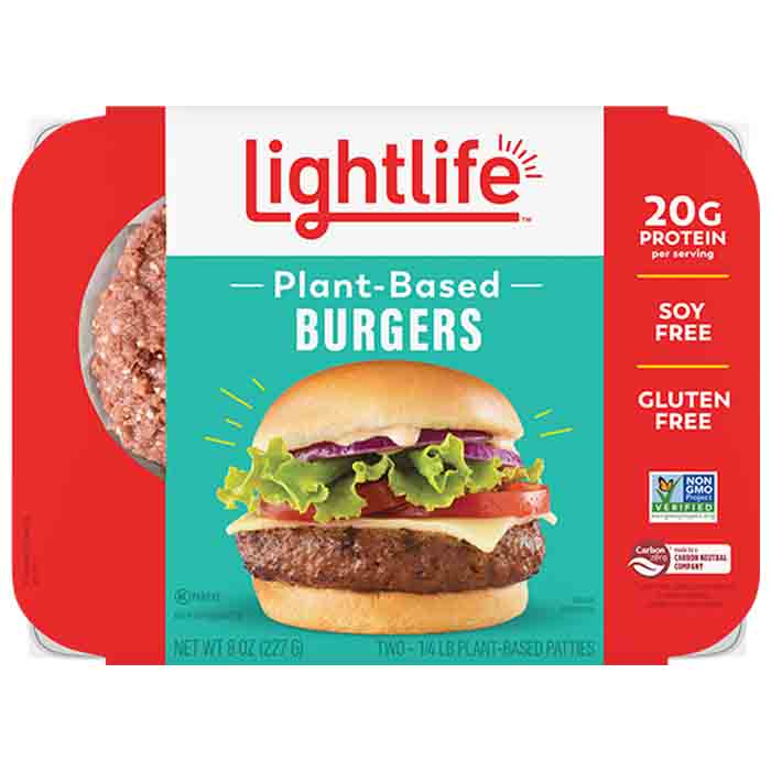 LightLife - Burgers - Lightlife, 8oz  Multiple Flavor