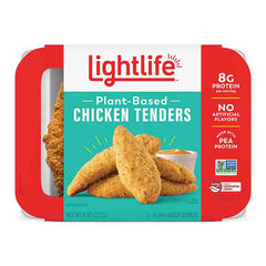 Lightlife - Chicken Tenders - Plant-Based (Pack-8), 8oz