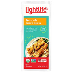 Lightlife - Tempeh - 3 Grain Soy, 8.8oz