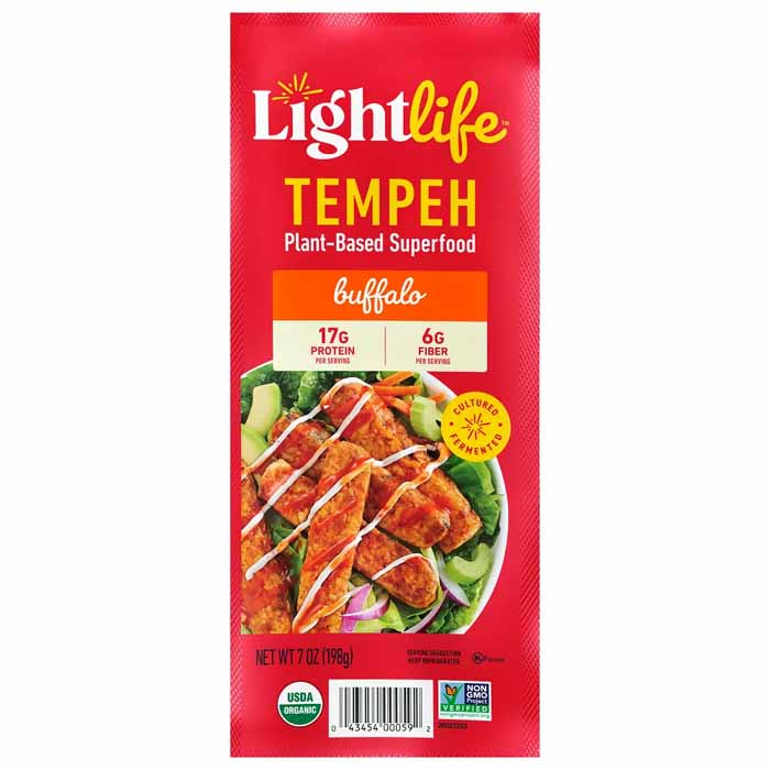 Lightlife - Tempeh Buffalo, 7oz  Pack of 12