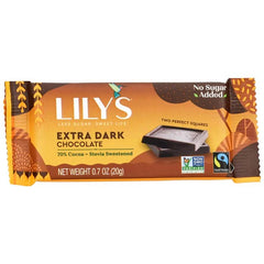 Lily's - Extra Dark Chocolate Bar 70% Cocoa original 0.7 oz