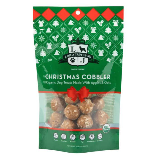 Lord Jameson - Organic Holiday Dog Treats Christmas Cobbler, 6oz 