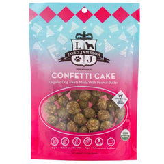 Lord Jameson - Organic Small Breed Dog Treats Confetti Cake, 3oz