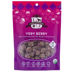 Lord Jameson - Organic Small Breed Dog Treats Very Berry, 3oz 