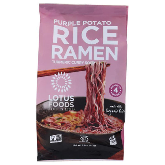 Lotus Foods Ramen - Purple Potato _ Brown Rice, 2.8 oz