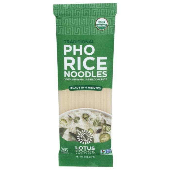 Lotus Foods - Pho Noodles - front