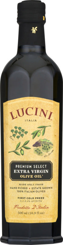LUCINI - Premium Select Extra Virgin Olive Oil 17OZ ( Pack of 6)