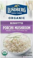 Lundberg - Organic Risotto Porcini Mushroom, 5.9 Oz  | Pack of 6