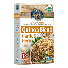 Lundberg Quinoa Rice Blend - Garlic _ Herb, 5.5 oz