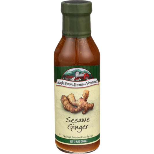 Maple Grove Farms - Sesame Ginger Dressing, 12 OZ | Pack of 6