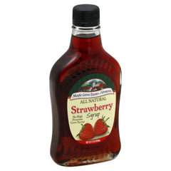 Maple Grove Farms - All-Natural Strawberry Syrup, 8.5 OZ | Pack of 6