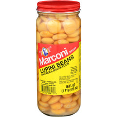 MARCONI BEANS LUPINI 16 OZ - Pack of 12