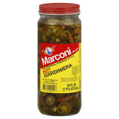 MARCONI GIARDINIERA HOT 16 OZ - Pack of 12