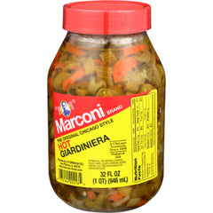 MARCONI GIARDINIERA HOT 32 OZ - Pack of 12