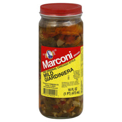 MARCONI GIARDINIERA MILD 16 OZ - Pack of 12