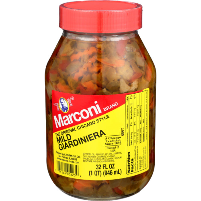 MARCONI GIARDINIERA MILD 32 OZ - Pack of 12