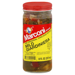 MARCONI GIARDINIERA MILD 8 OZ - Pack of 12