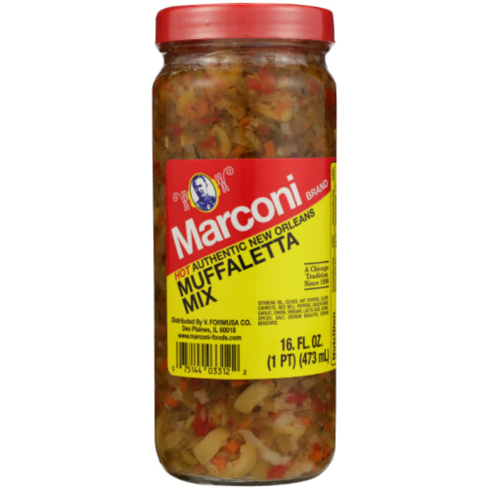 MARCONI MUFFALETTA HOT 16 OZ - Pack of 12