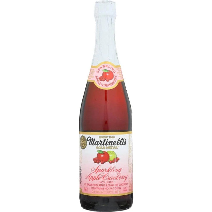 MARTINELLI JUICE SPRKLNG APPLE CRNBRY 25.4 FO - Pack of 12