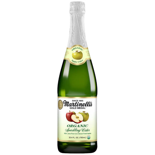 MARTINELLI JUICE SPRKLNG CIDER ORG 25.4 FO - Pack of 12