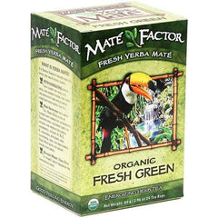 MATE FACTOR TEA YERBA FRESH GRN ORG 24 BG - Pack of 6