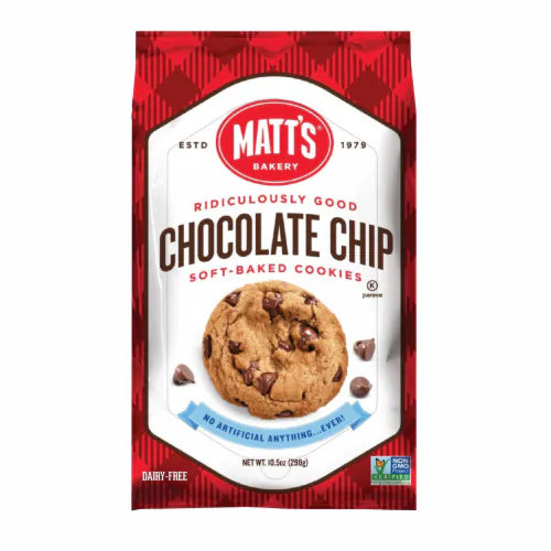 MATTS COOKIES COOKIES CHOC CHIP 10.5 OZ 