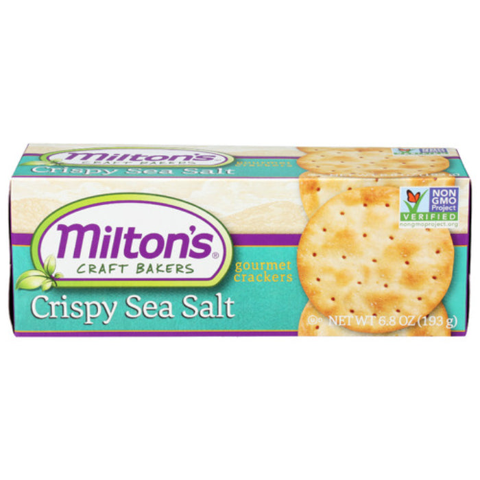 MILTONS CRACKR GRMT CRSPY SEA SLT 6.8 OZ - Pack of 8