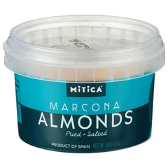 MITICA ALMONDS MARCONA MINITUB 4 OZ - Pack of 12