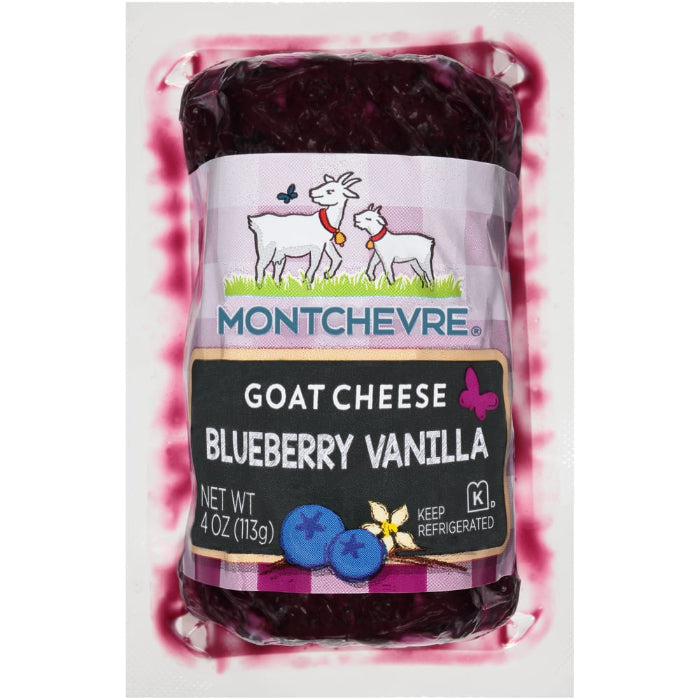 MONTCHEVRE CHEESE GOAT LOG BLUEBRY V 4 OZ - Pack of 12