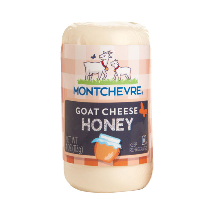 MONTCHEVRE CHEESE LOG MINI HONEY 4 OZ - Pack of 12