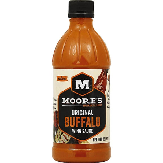 MOORE SAUCE WING BUFFALO 16 OZ - Pack of 6