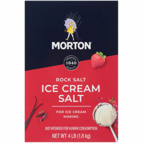 MORTONS SALT ROCK 4 LB - Pack of 8