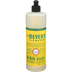 MRS MEYERS CLEAN DAY - DISH SOAP LIQUID HONEYSUCKLE, 16 OZ - Pack of 6