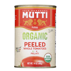 MUTTI TOMATOES WHOLE PEELED 14 OZ - Pack of 6