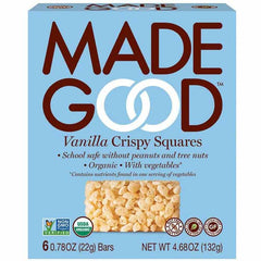 Madegood - Crispy Squares - Vanilla, 4.68oz