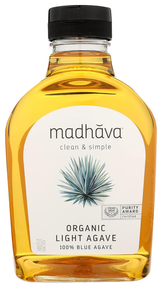 Madhava - Agave Nectar Light, 23.5 oz | Pack of 6