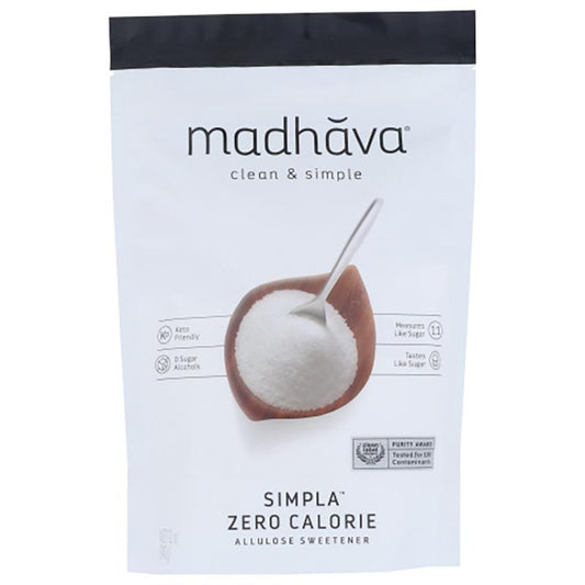 Madhava Simpla Zero Calorie Sweetener, 12 oz