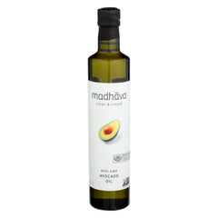 MADHAVA - AVOCADO OIL, 500 ML - Pack of 6