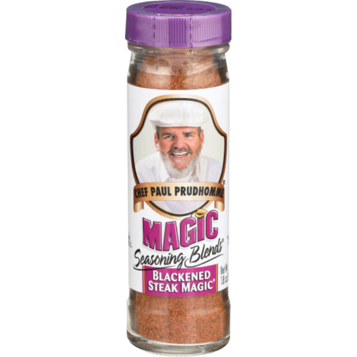 MAGIC SEASONING - BLENDS SEASONING BLACKENED STEAK MAGIC, 1.8 OZ - Pack of 6