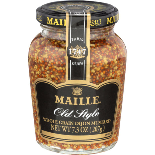 MAILLE - MUSTARD OLD STYLE WHOLEGRAIN 7.3 OZ - Pack of 6