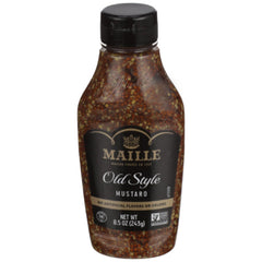 MAILLE - MUSTARD OLD SYTLE SQUEEZE 8.5 OZ - Pack of 6