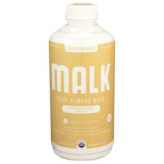 MALK - Vanilla Almond Milk 28FO ( Pack of 6)