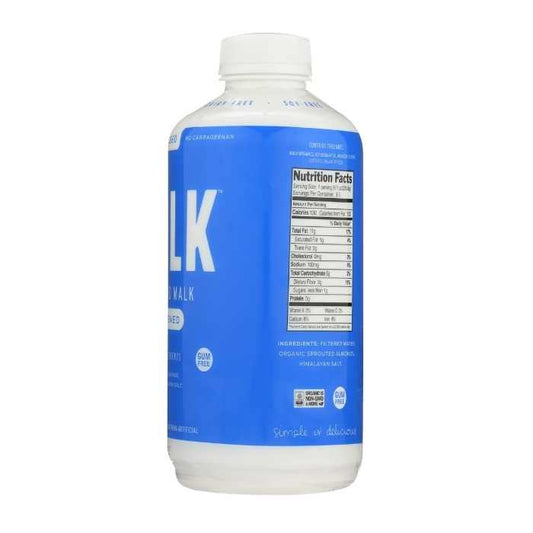 Malk - Pure Unsweetened Almond Malk - back