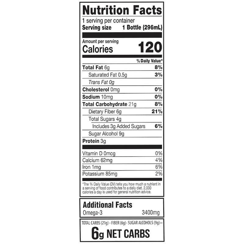 856516005493 - mama chia blueberry pomegranate nutrition